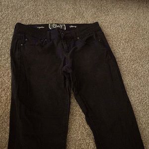 SO brand black skinny jeans